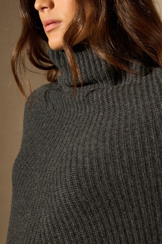 Capa 100 % cachemir - Gris oscuro