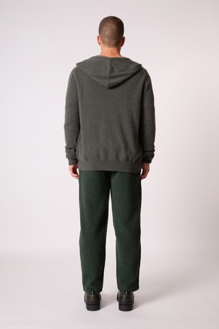 Cárdigan 100 % cachemir - Caqui jaspeado