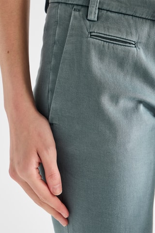 Pantalón chino - Verde grisáceo