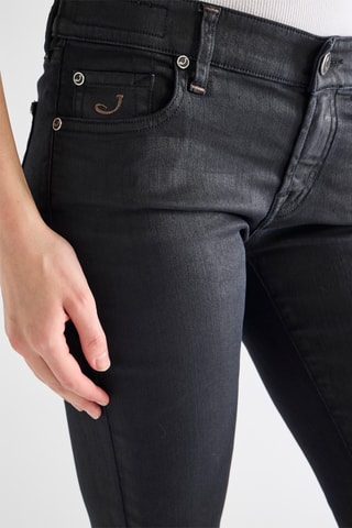 Pantalón chino slim fit - Negro