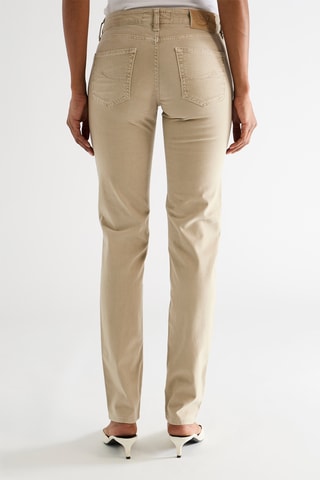 Pantalón slim fit - Beige