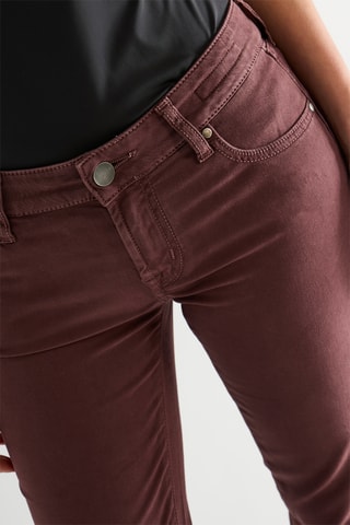 Pantalon slim - Bordeaux
