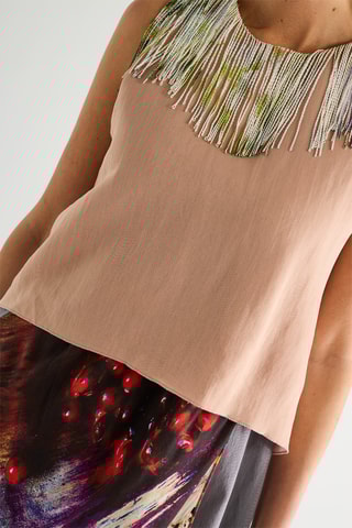 Vestido sin mangas - Rosa