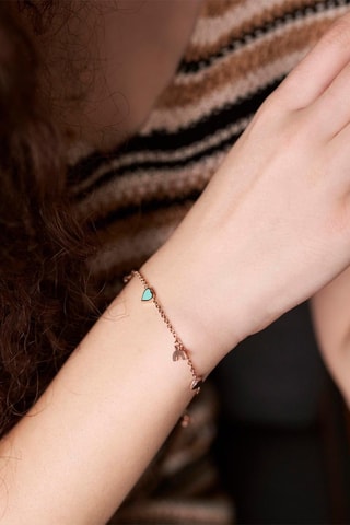 Pulseira Starry-eyed Love  Dourado-rosa