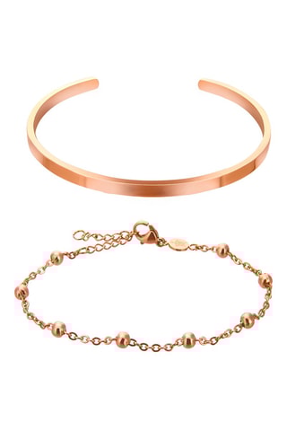 Conjunto - Dourado rosa