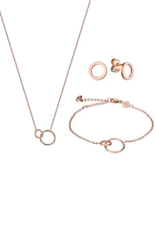 Conjunto Eternal - Dourado-rosa