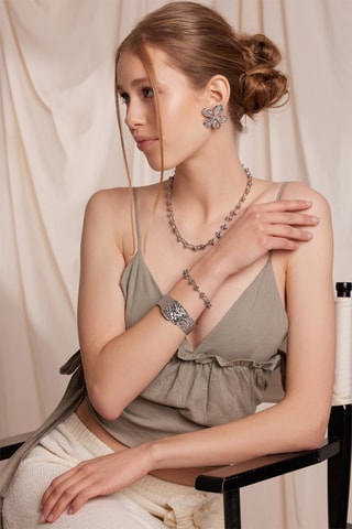 Conjunto Seabyn - Prateado