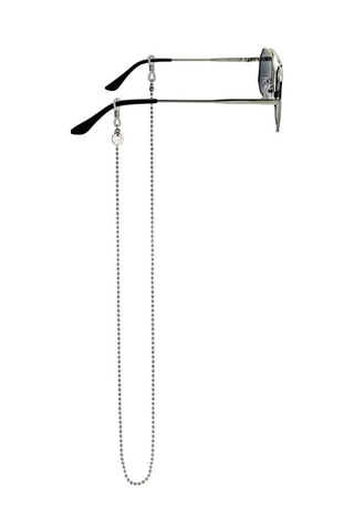 Corrente de óculos - Prateado