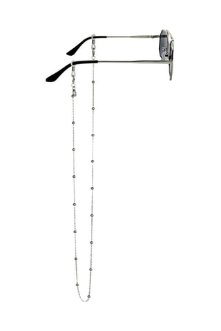 Corrente de óculos - Prateado