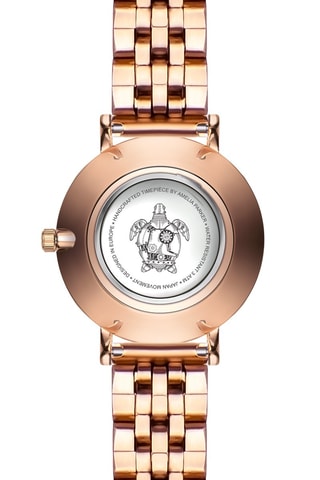 Relógio de quartzo Dourado-rosa