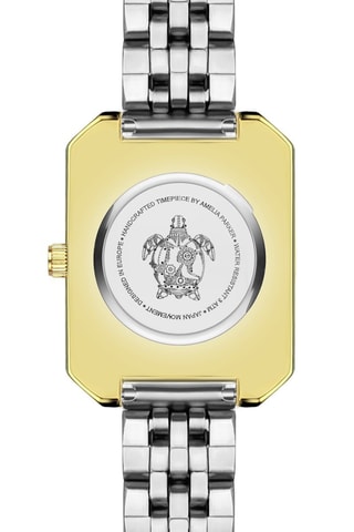 Reloj de cuarzo de acero Terrene - Nácar