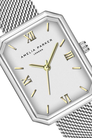 Reloj de cuarzo de acero Reefa - Nácar