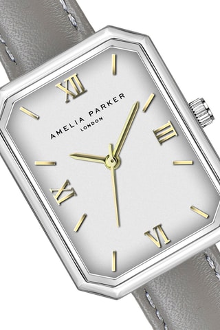 Reloj de cuarzo de piel Reefa - Nácar