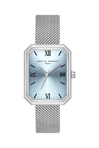 Reloj de cuarzo de acero Bali Sands - Nácar