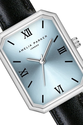 Reloj de cuarzo de piel Bali Sands - Nácar