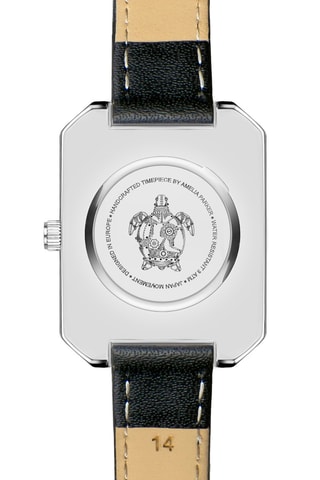 Reloj de cuarzo de piel Bali Sands - Nácar