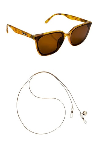 Óculos de sol polarizados e corrente unissexo - Categoria 3