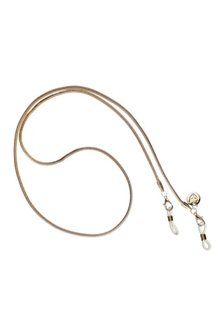 Óculos de sol polarizados e corrente unissexo - Categoria 3 - Dourado