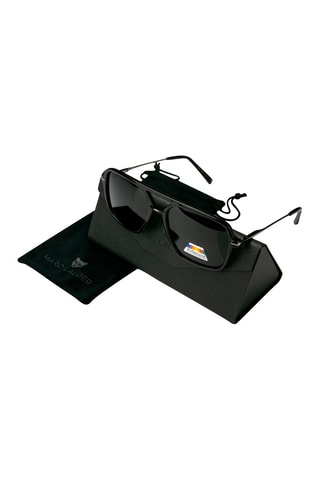 Óculos de sol polarizados unissexo Categoria 3 - Preto