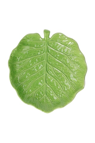 6 platos de postre de gres Relief - 23 x 21 x 3 cm