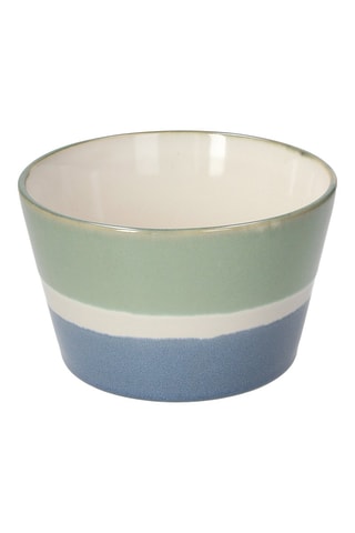 6 boles de gres Madrid Atlantic - 13 cm