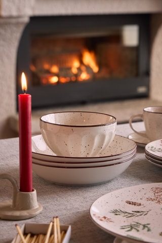 6 boles de porcelana New Bone China - 53 cl