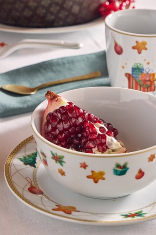 2 boles de porcelana Madison Christmas Fairy Tale - 22 cl