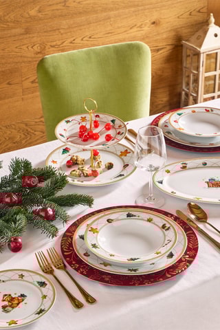 Vajilla de porcelana Fairy Tale - 18 piezas