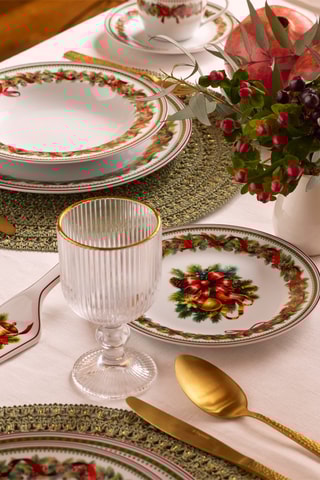 Vajilla de porcelana Eve - 18 piezas