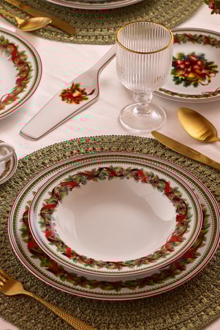 Vajilla de porcelana Eve - 18 piezas