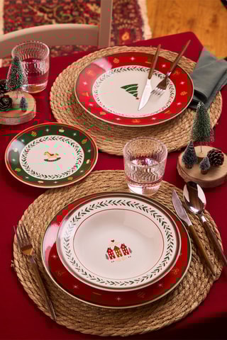 Vajilla de porcelana Toy - 18 piezas