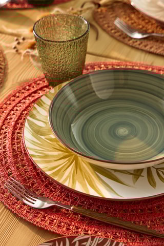 Vajilla de porcelana Madison Exotic - 18 piezas