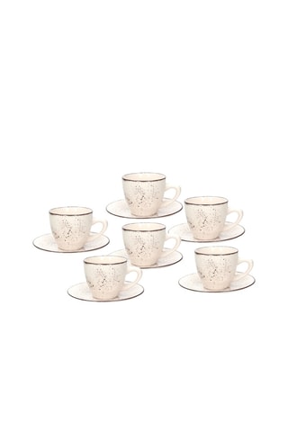 Juego de café de gres Louise Stay - 6 personas