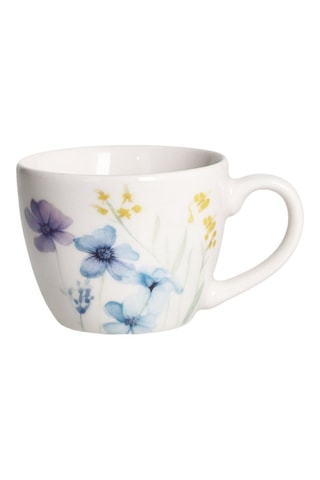 Juego de café de porcelana Bone China Iris Florenne - 6 personas