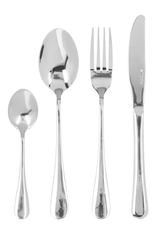 Cubertería de acero inoxidable Antony Drop - 24 piezas