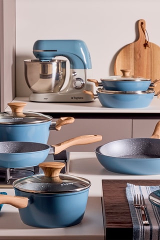 Batería de cocina Stone Skys - 8 piezas