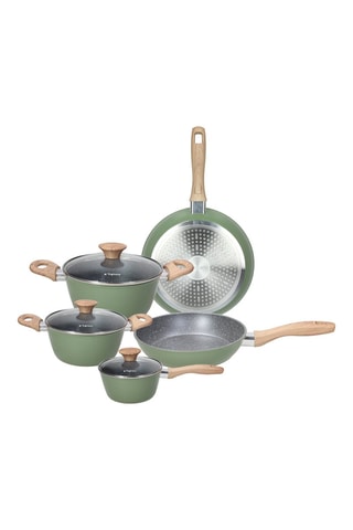 Batería de cocina Stone Sage - 8 piezas