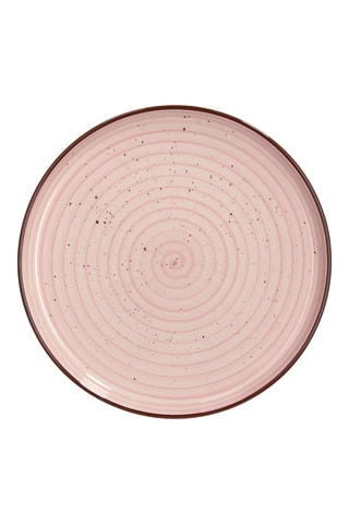 6 platos llanos de gres Urban Pastel - 27 cm