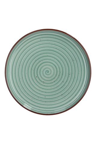 6 platos llanos de gres Urban Pastel - 27 cm