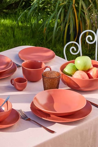 6 platos de gres Mela - 26 cm