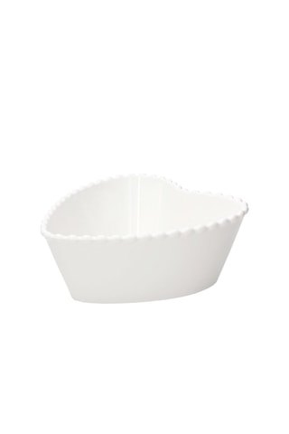 6 ensaladeras de porcelana Ornament Pearl - 21 cm