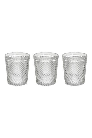 3 vasos Diamante - 33 cl