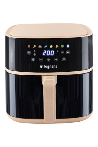 Freidora de aire de acero inoxidable Iridea - 8 l