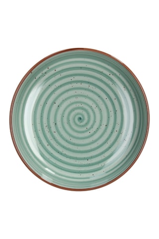 6 platos hondos de gres Urban Pastel - 18,5 cm