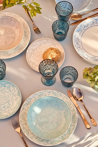 Vajilla de porcelana Madison - 18 piezas