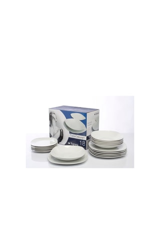 Vajilla de porcelana Splendor - 18 piezas