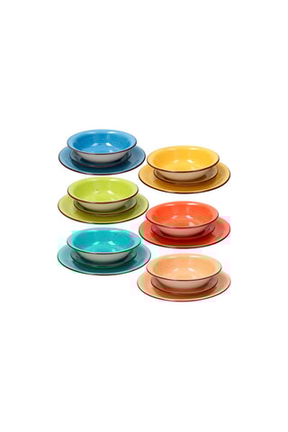 Vajilla de gres Louise Art & Pepp - 18 piezas