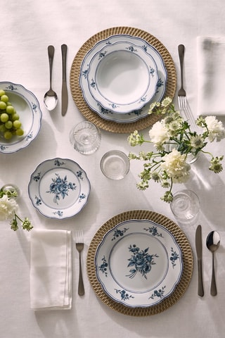 Vajilla Heritage Florals - 18 piezas