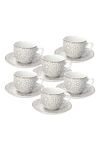 Juego de té de porcelana Madison Habana - 6 personas