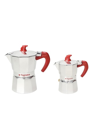 2 cafeteras Grancucina Coffee Time - 7 x 12,5 / 9 x 15 cm